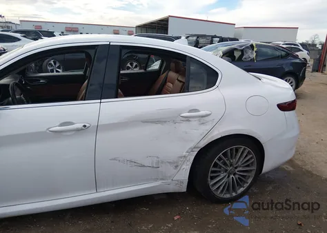 2017 Alfa Romeo Giulia Ti Rwd from USA, damaged, VIN ZARFAECN6H7536844